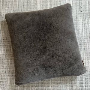 UGG Sheepskin 24” Square Pillow with Insert Charcoal Grey!